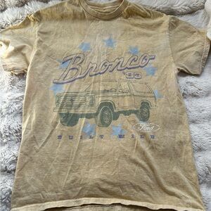 Ford Bronco Yellow Graphic Tee